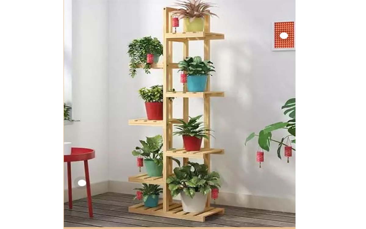 Suporte para vasos de plantas em madeira 13 1 Suporte para vasos de plantas em madeira 13 Suas plantas agora terão um lugar de destaque