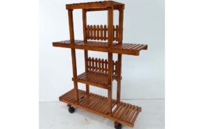 Estante para Plantas 34 cor Imbuia
