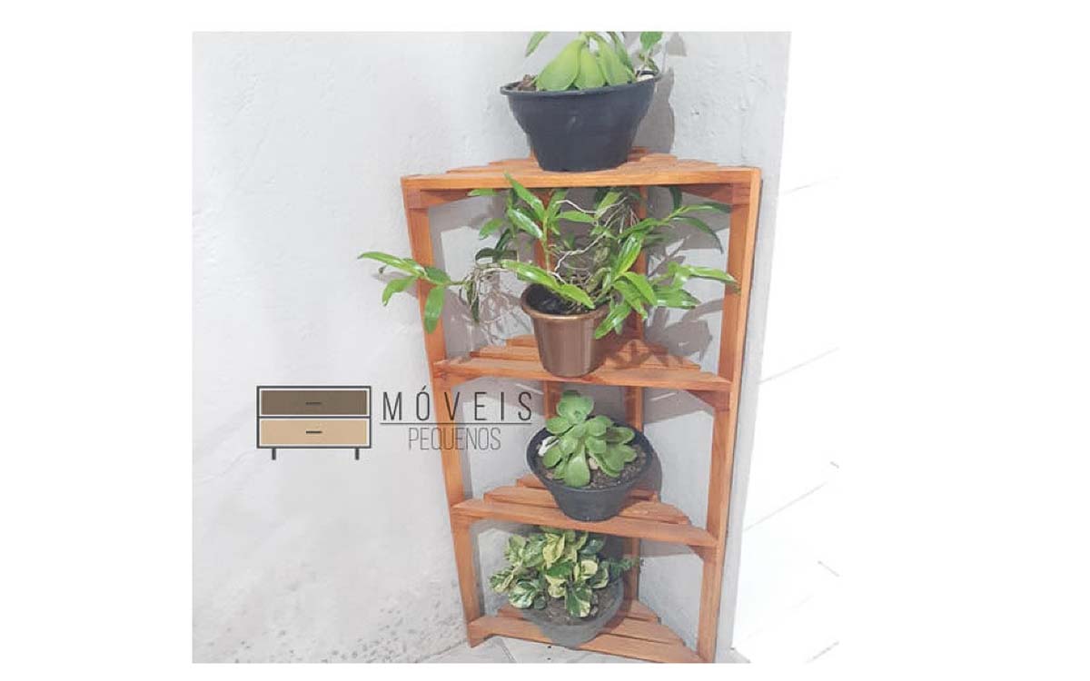 Estante para Plantas de canto 1 Estante para Plantas de canto