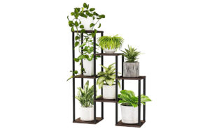 Suportes de plantas para ambientes internos e externos