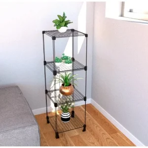 Estante Organizadora Colmeia de Aço com Nichos para Plantas Vasos Jardim 1 Estante Organizadora Colmeia de Aço com Nichos para Plantas Vasos Jardim