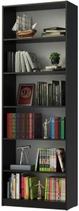 Estante Livreiro Madesa 6908 com 6 Nichos - Preto