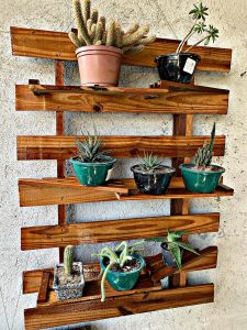 Jardineira Vertical para Vazos de Planta e suculentas