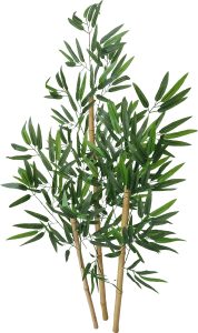 Planta Artificial Bambu Da Sorte 1 Metro Sem Vaso Decoração De Sala