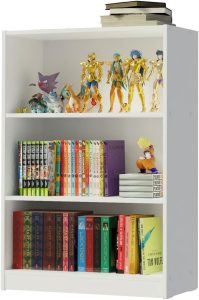 Estante Livreiro Madesa 6907 com 3 Nichos - Branco