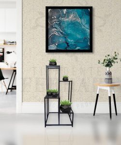 Floreira de Chão em Metal para Varanda Área Externa Decorativa de Vasos de Flores Suporte