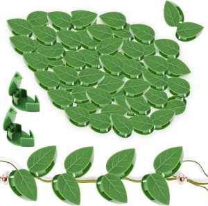 AIYUNDI 30 Pcs Grampos de Fixação de Parede de Escalada de Plantas Autoadesivo Suporte Invisível para Tração de Vinha Planta para Jardim Clipe de Parede para Clipe de Fixação de Plantas de Escalada