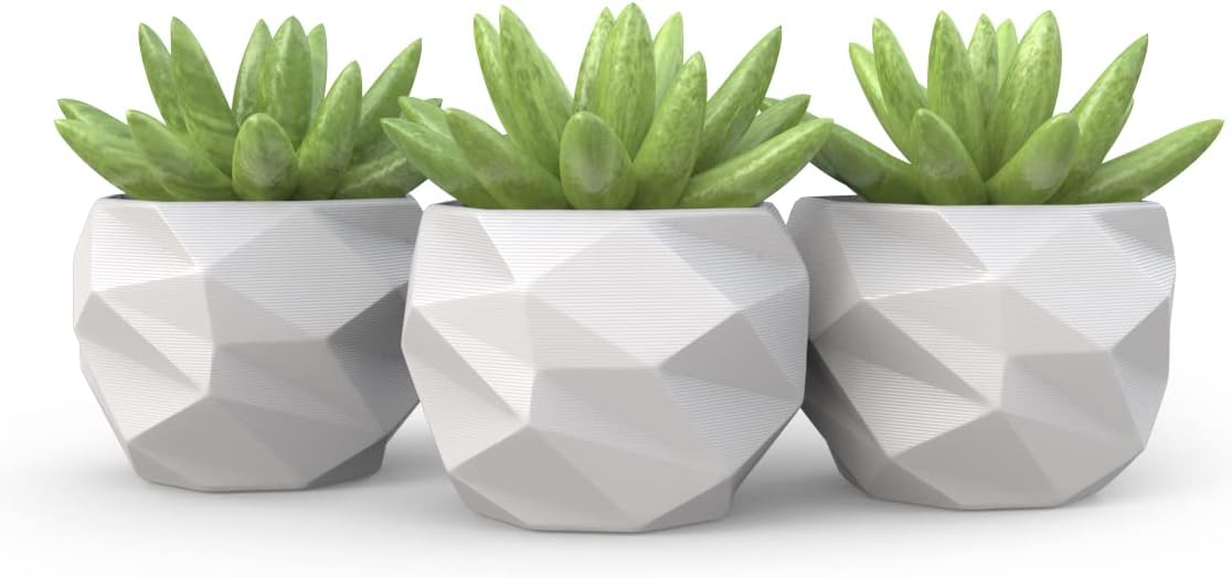 3 Vasos Cachepot Suculenta Ervas Flor Decora Mesh Mini Pp58 1 3 Vasos Cachepot Suculenta Ervas Flor Decora Mesh Mini Pp58