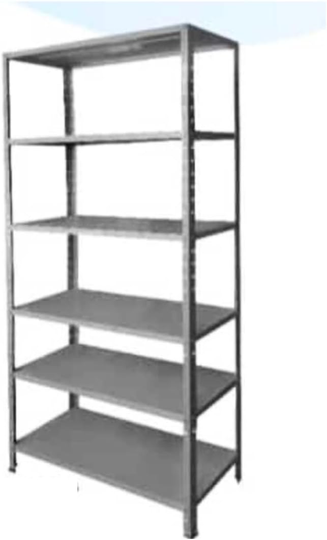 Estante Multiuso Aço Pintura Eletrostática 6 Prateleiras 90x190x30 1 Estante Multiuso Aco Pintura Eletrostatica 6 Prateleiras