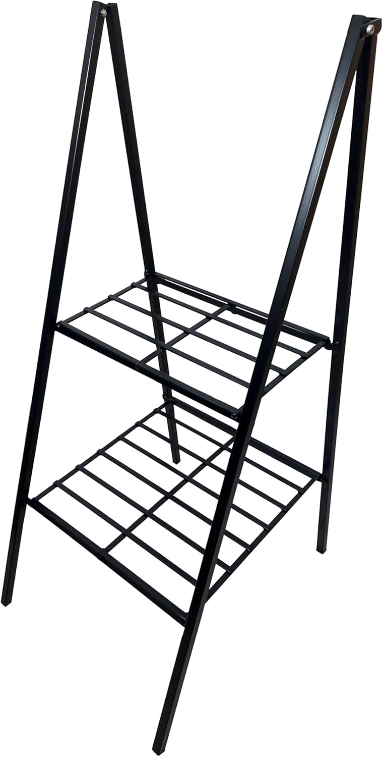 Floreira de Ferro Mod. FSF50 Simples - Prateleira Jardim Vertical Jardineira Suporte p/Plantas Formato de Estante 1 Floreira de Ferro Mod FSF50 Simples Prateleira Jardim Vertical