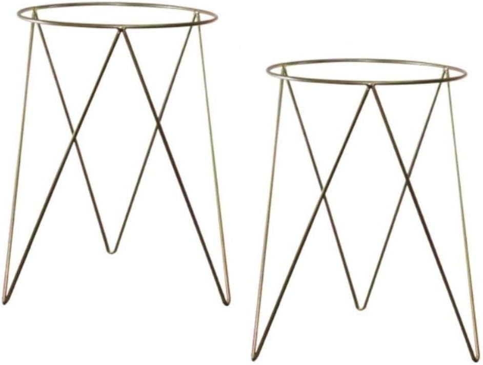 Kit 2 Suportes para Vaso de Chão Tripé Ferro Jardinagem 1 Kit 2 Suportes para Vaso de Chao Tripe Ferro Jardinagem