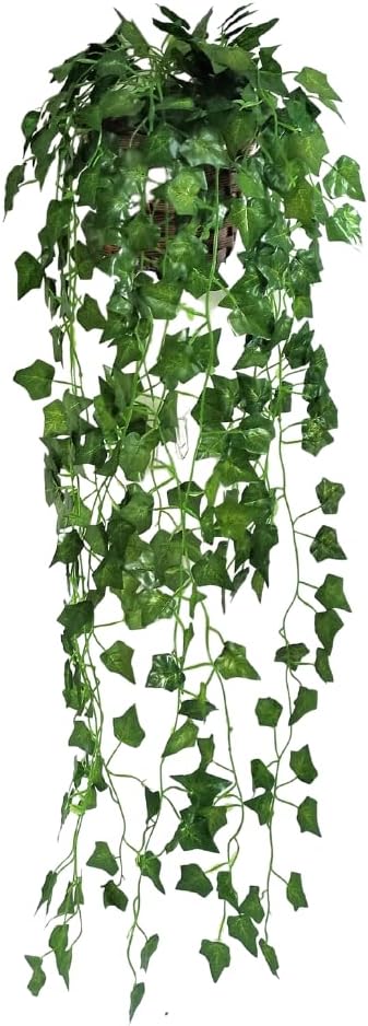 Vaso com Folhagem Pendente de Heras Trepadeira Artificial Folhas CaÃdas 1 Vaso com Folhagem Pendente de Heras Trepadeira Artificial Folhas Caidas