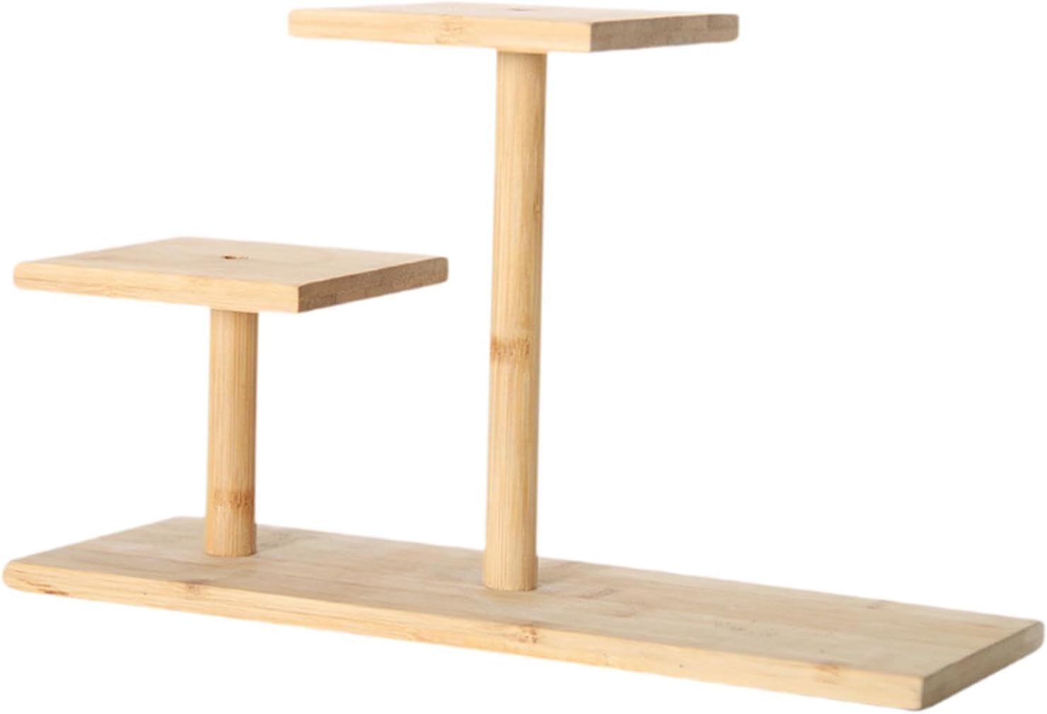 Besga Suporte para plantas em vasos pequenos, estante para exposição de plantas em camadas, suporte para plantas de madeira, prateleira para exposição de 1 Besga Suporte para plantas em vasos pequenos estante para