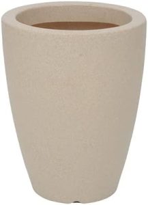 Vasart Malta Vaso de Flores Cone, Granito Areia, 25x32cm