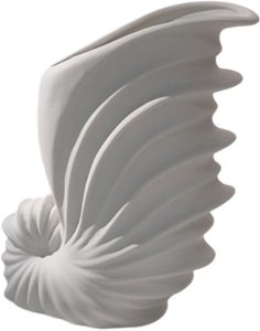 Bothyi Vaso de Flores de Cerâmica Vaso Hidropônico Ornamento de Mesa Decorativo Vaso de Flores Planta Recipiente de Flores para Estante Sala de Estar, Branco
