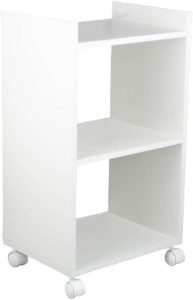 Estante Multiuso Armário Móvel para Banheiro com Rodinhas 40cm