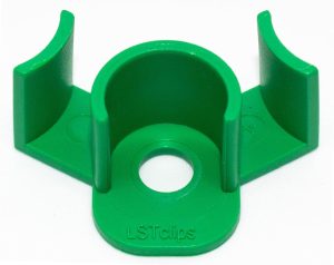 AirTech Home Automation Clipes de treinamento de plantas, clipes LST para treinamento de baixo estresse, suporte de caule de planta, clipes de planta de ângulo de 90 graus, pacote com 30, verde