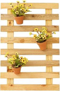 Painel Treliça Jardim Vertical Floreira Suporte Vaso Planta