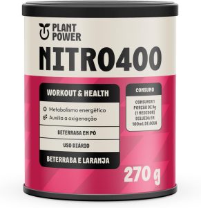Nitro400 Beterraba e Laranja Plant Power 270g