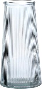 Vaso de Vidro Cilíndrico Decorativo Plantas Flores 20cm