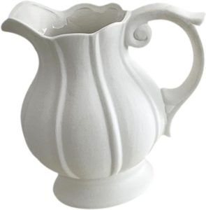 Generic Vaso de flores arte vaso presente de inauguração elegante fazenda jarro vaso planta vaso para buquê escritório sala estar estante