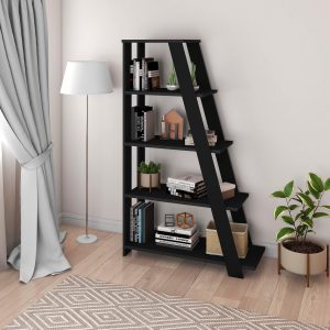 Estante para Livros Star 4 Prateleiras Preto - Artany