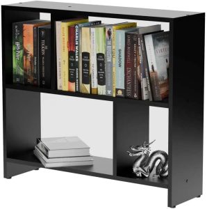 Estante para livro Armário Multiuso Organizador Livros Livreiro Preto