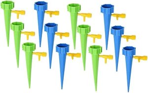 Kit 10 Peças Gotejador irrigadora Acoplável Planta Garrafa Pet Vaso Jardinagem Conta Gotas Gotejamento Regador Automático Gotejamento