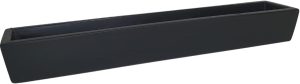 Jardineira Para Plantas 80cm Floreira De Polietileno Preto