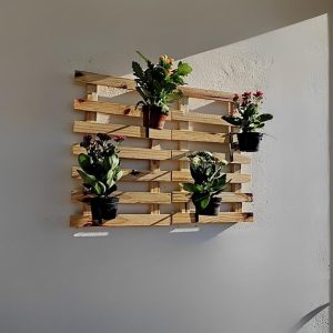Jardim Suspenso Treliça De Madeira 4 Peças Suporte PlantasSuporte Para Plantas(Kit 4 Floreiras)