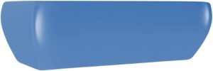 Vaso Floreira Jardineira Plantas Hortas Fibra Vidro 100cm (Azul Metalico)