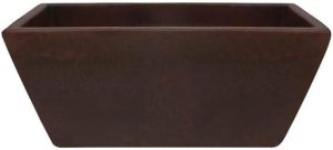 Vasart Malta Vaso de Flores, Rusty, 40x17cm, 1 Unidad