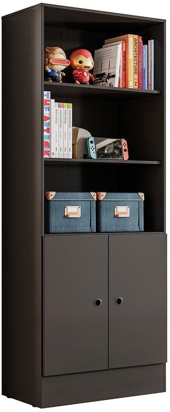 Armario Estante Livreiro Gamer 4095 Qmovi Preto