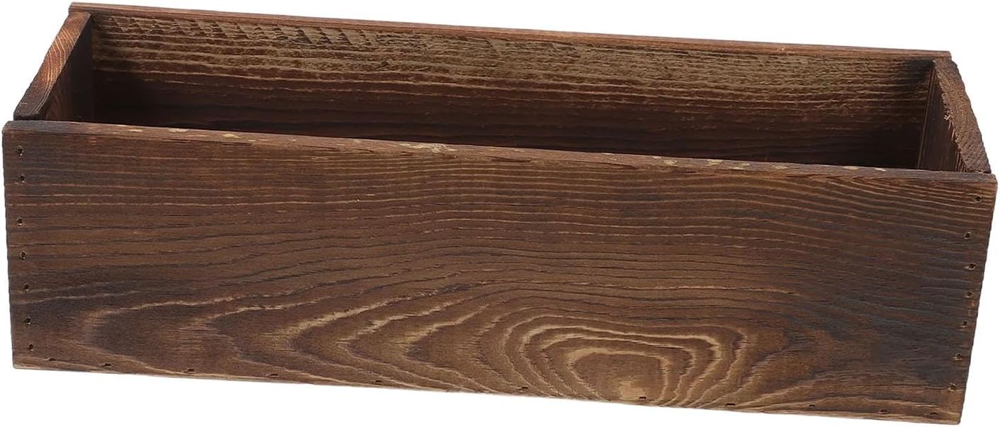 Baoblaze Caixa de Madeira para Plantas, Vaso Elegante para, é 1 Baoblaze Caixa de Madeira para Plantas Vaso Elegante para e