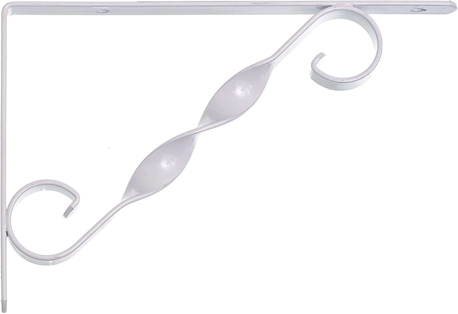 Bemfixa Suporte Prateleira Decorado Branco 20 cm 1 Bemfixa Suporte Prateleira Decorado Branco 20 cm