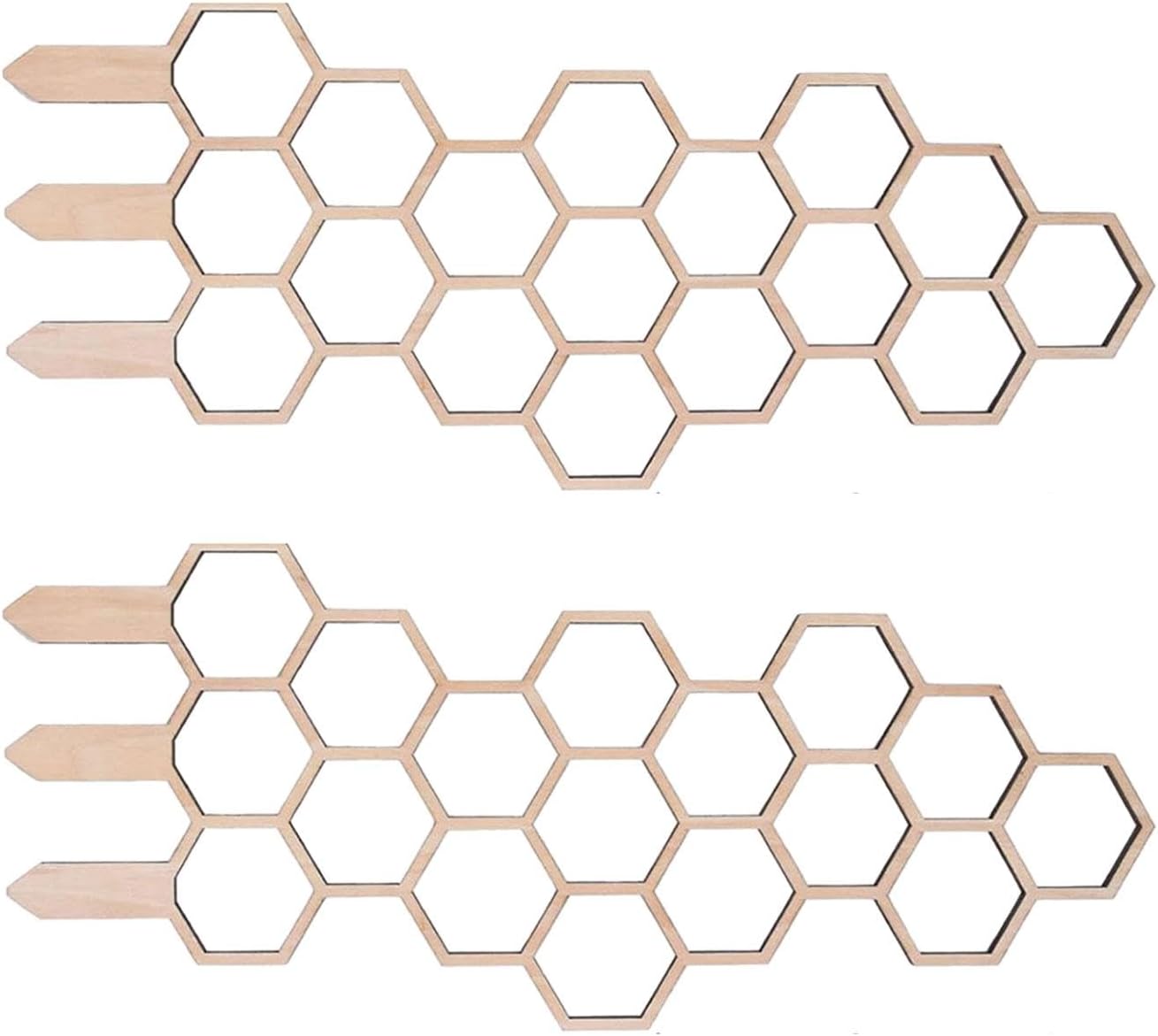 JISADER Suporte elegante para plantas trepadeiras em vasos, perfeito para ambientes internos e externos, Hexágono, Tamanho real 1 JISADER Suporte elegante para plantas trepadeiras em vasos perfeito para