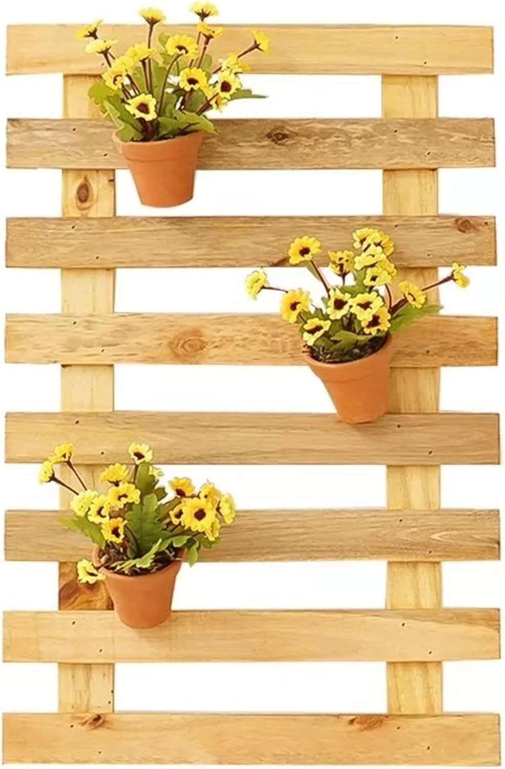 Painel Treliça Jardim Vertical Floreira Suporte Vaso Planta 1 Painel Trelica Jardim Vertical Floreira Suporte Vaso Planta