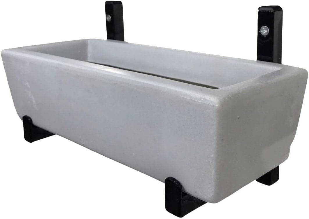 Suporte de Ferro p/ Jardim Vertical com Floreira p/ Plantas Cor: Cinza 1 Suporte de Ferro p Jardim Vertical com Floreira p Plantas