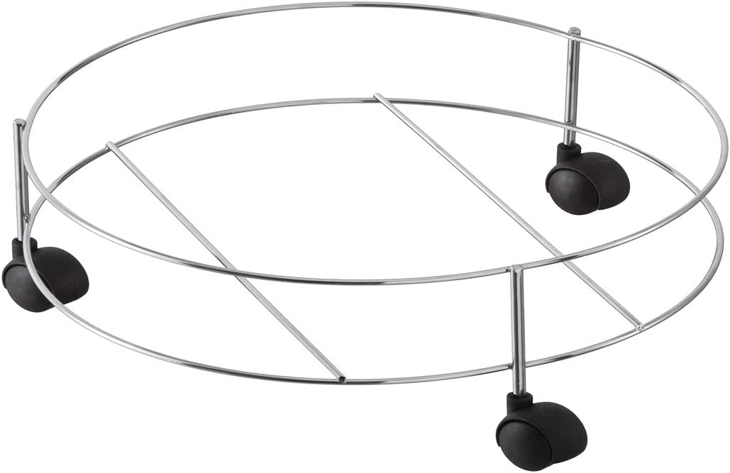 Suporte para Vaso de Plantas Porta Botijão de Gás com Rodas Reforçadas 1 Suporte para Vaso de Plantas Porta Botijao de Gas com