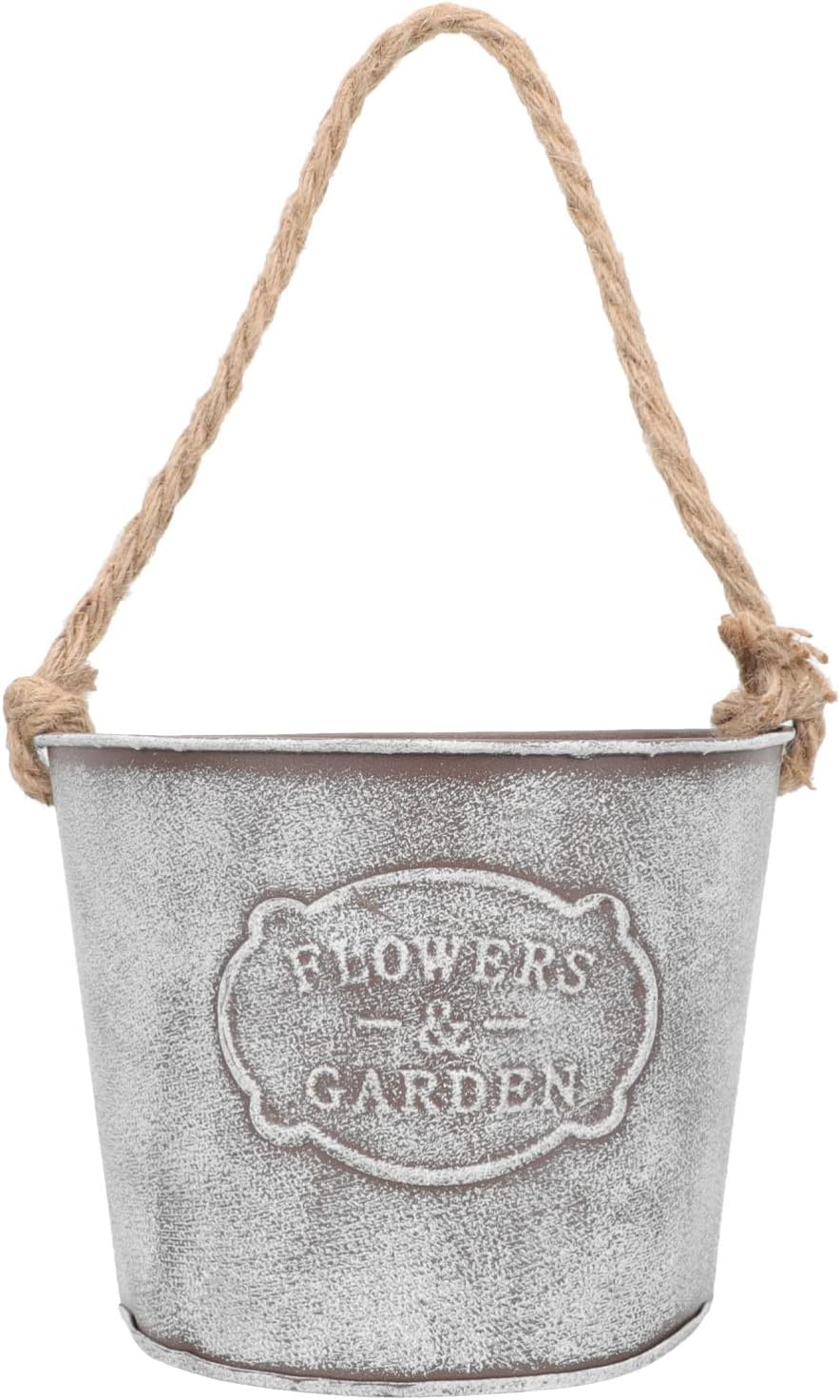 Vaso De Flores Pendurado Na Parede De Estanho Ferro Pendurado Plantadores De Cerca Para Plantas Ao Ar Livre Vasos De Parede Para Plantas Tampo De Mesa Floreira De Ferro Galvanizado 1 Vaso De Flores Pendurado Na Parede De Estanho Ferro Pendurado