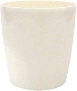 Vasart Orquidea Vaso de Flores, Branco, 15x16cm, 1 Unidad
