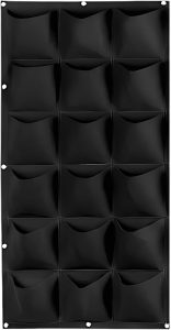 Modulo painel para Jardim vertical Impermeável com 18 bolsos para plantio ou decoração com flores