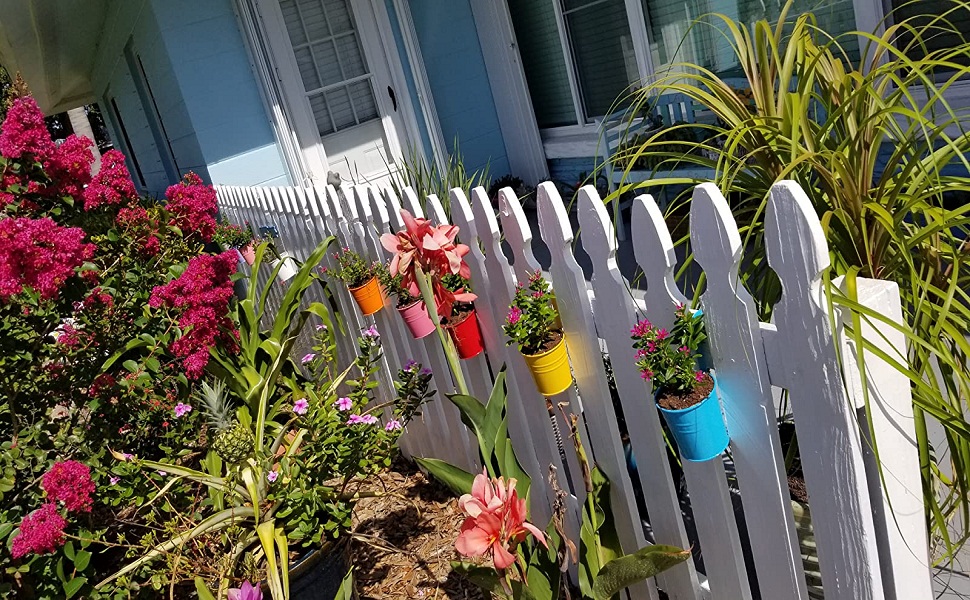 Vasos de Plantas de Jardim para Varanda