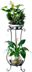Suporte de Plantas Suporte de Flores Suporte De Flores De Metal Vaso De Planta Interno Móveis Prateleira De Plantas Floreira Decoração Ao Ar Livre Prateleira de Flores Suporte para Plantas (Color : B