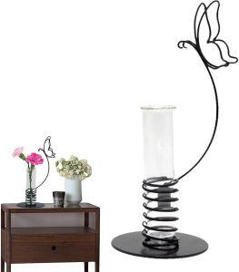 Vasos de Tubos de Ensaio - Floreira de vidro para plantas hidropônicas | Suporte de planta de mesa para propagação de plantas hidropônicas