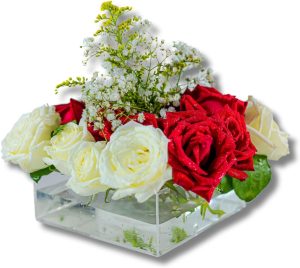 Vaso De Flores Em Acrílico3mm - vaso de flor vaso de floreira 16 x 16 Elegância Moderna Centro Mesa