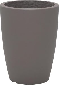 Vaso Tramontina Thai em Polietileno Concreto 67 cm