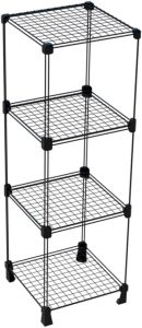 Jardim Vertical Prateleira Estante De Planta 3 Nichos Horta Vertical Floreira De Suculenta Orquideas Vasos Jardim Suspenso Varanda(PRETO)
