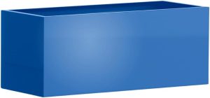 Vaso Fibra De Vidro Decorativo Olinda P1 80cm (AZUL METALICO)