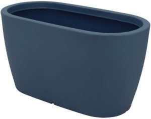 Floreira Tramontina Andaluz 53 cm em Polietileno Azul Turquesa